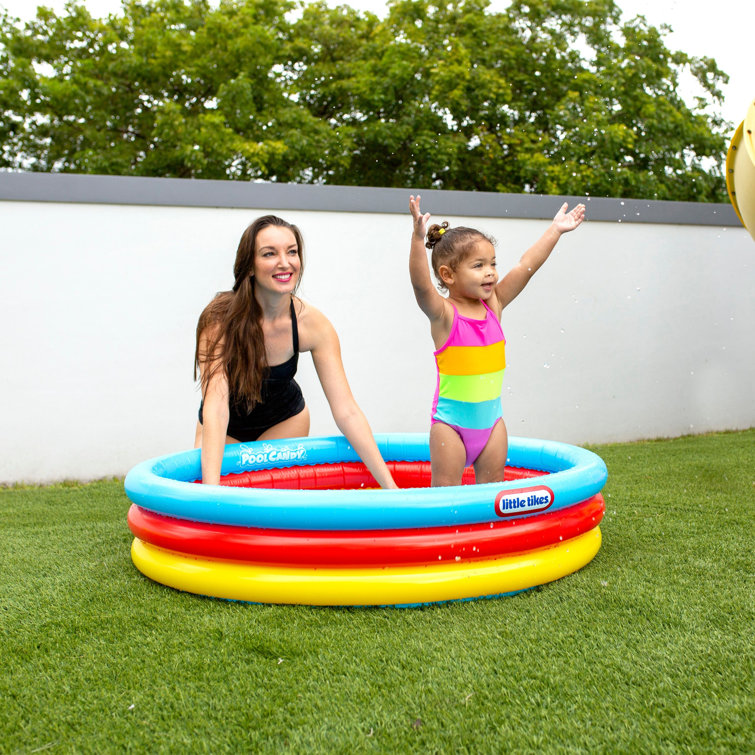 Pool Candy 10.2" x 60" x 11" Plastic Kiddie Pool Wayfair